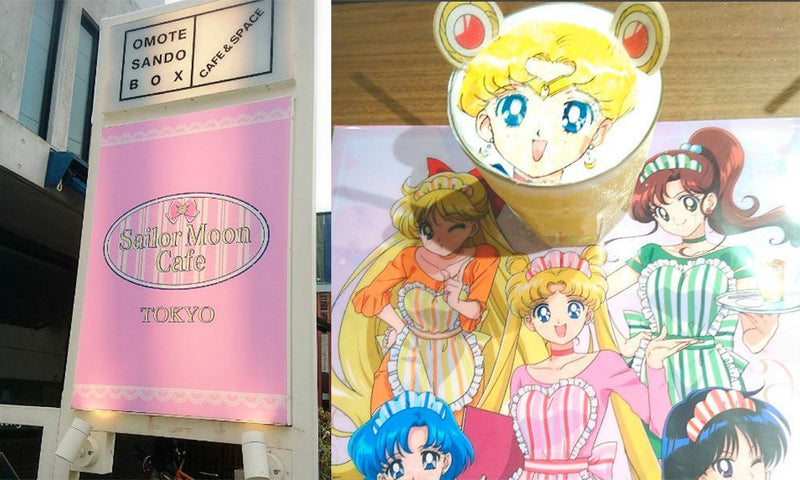 Sailor moon Cafe in Japan